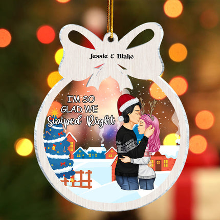 Personalized Custom Acrylic Ornament Christmas Ornament Christmas Gifts For Young & Old Couples