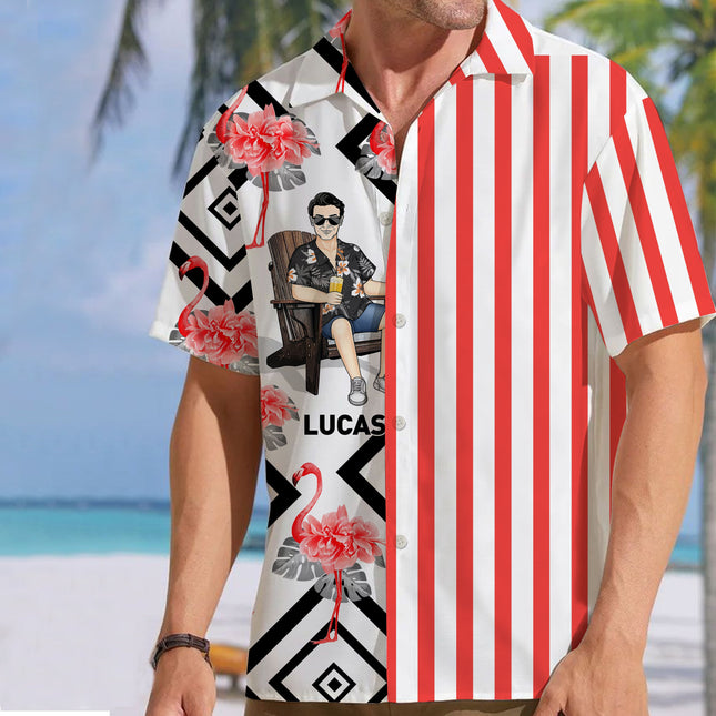 Cool Man Summer Hawaii Cool Customization- Summer Hawaiian shirt
