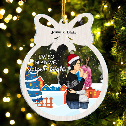 Personalized Custom Acrylic Ornament Christmas Ornament Christmas Gifts For Young & Old Couples