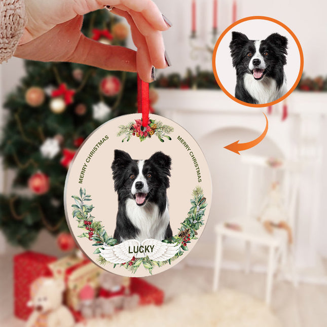Personalized Acrylic Ornament - Christmas Ornament - Christmas Gifts For Pet Lovers