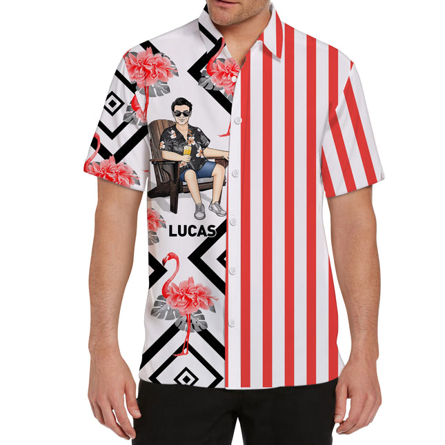 Cool Man Summer Hawaii Cool Customization- Summer Hawaiian shirt