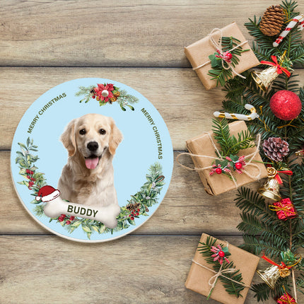 Personalized Acrylic Ornament - Christmas Ornament - Christmas Gifts For Pet Lovers