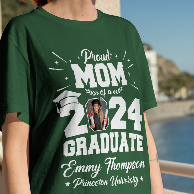 Proud Of You -  Customized Personalized T-shirt - Gift For Graduation Student