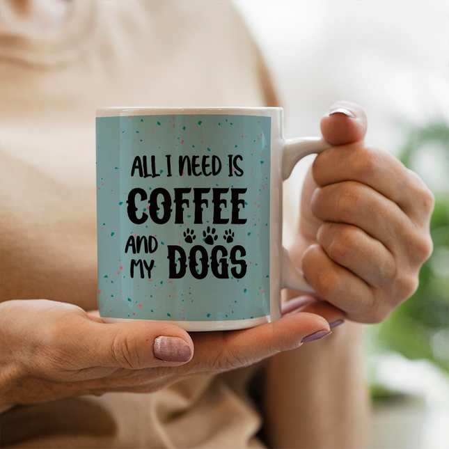 Cute Funny Coffee Mug for Dog Lovers - Coffee Mug - Gifts For Her, Dad, Mom, Sister, Teacher, Coworkers