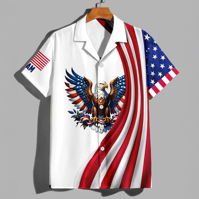 Custom Name Faith, Family & Freedom USA 250 Years Of America Hawaii Shirt