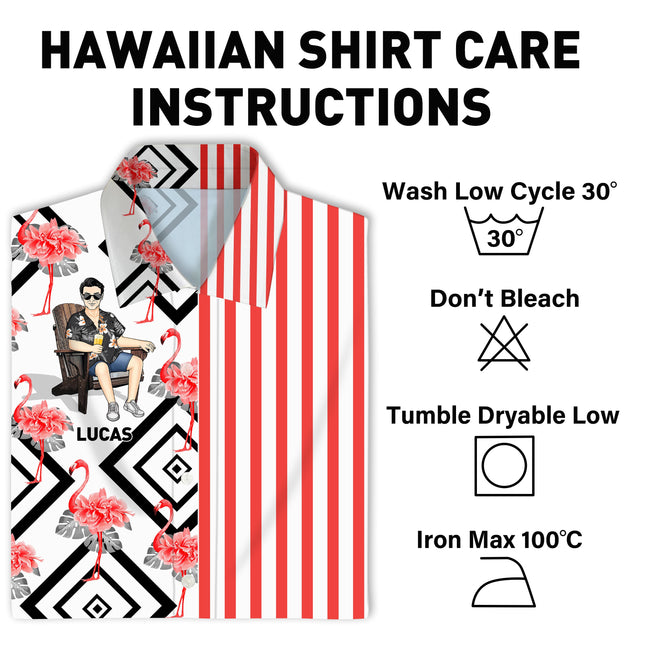 Cool Man Summer Hawaii Cool Customization- Summer Hawaiian shirt