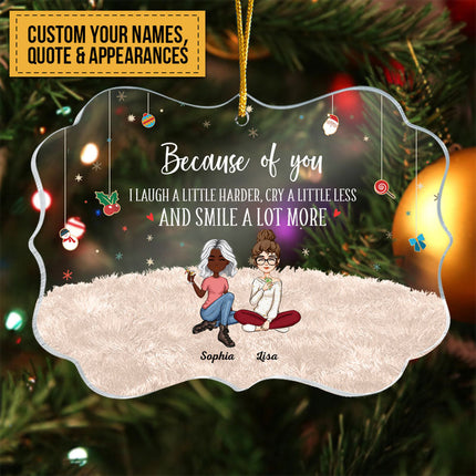 This Is Us - Personalized Acrylic Ornament - Christmas, New Year Gift For Family, Sisters