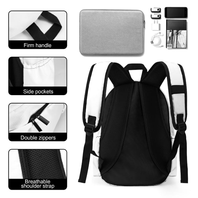 Custom Kid Photo Hello School Backpack