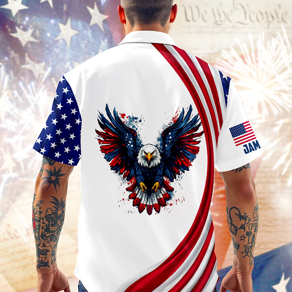 Personalized USA 250th Anniversary 1776-2026 Hawaii Shirt