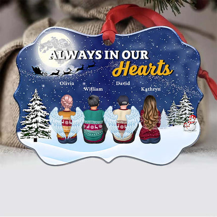Christmas Ornament - Brothers And Sisters Linked Together - Personalized Christmas Ornament