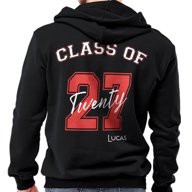 Class Of 2025 Personalized Custom Backside Shirt