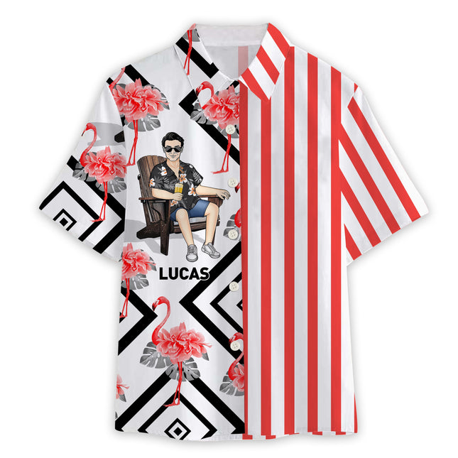 Cool Man Summer Hawaii Cool Customization- Summer Hawaiian shirt