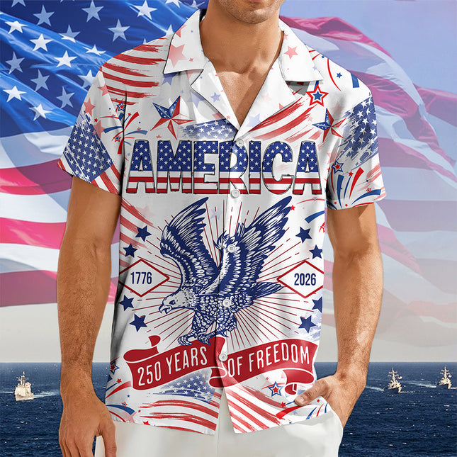 250 Years Of Freedom Hawaiian Shirt