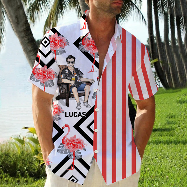 Cool Man Summer Hawaii Cool Customization- Summer Hawaiian shirt