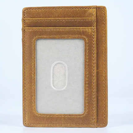 Custom Photo Outline Sketch Dad Grandpa And Kids Custom Message - Personalized Card Wallet