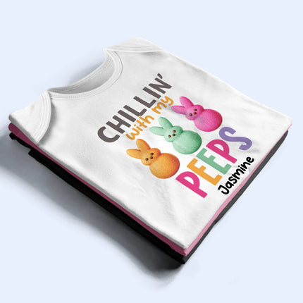 Chilling With My Peeps - Personalized Baby Onesie