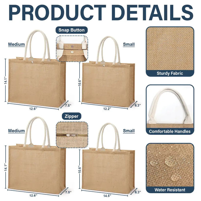 Summer Time Just A Girl Who Loves Beach - Personalized Jute Beach Bag