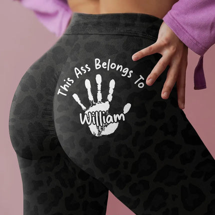 Funny This Beauty Is Taken Belongs To - Personalized Leggings
