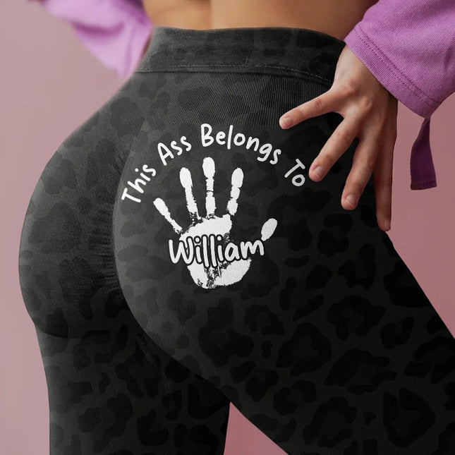 Funny This Beauty Is Taken Belongs To - Personalized Leggings
