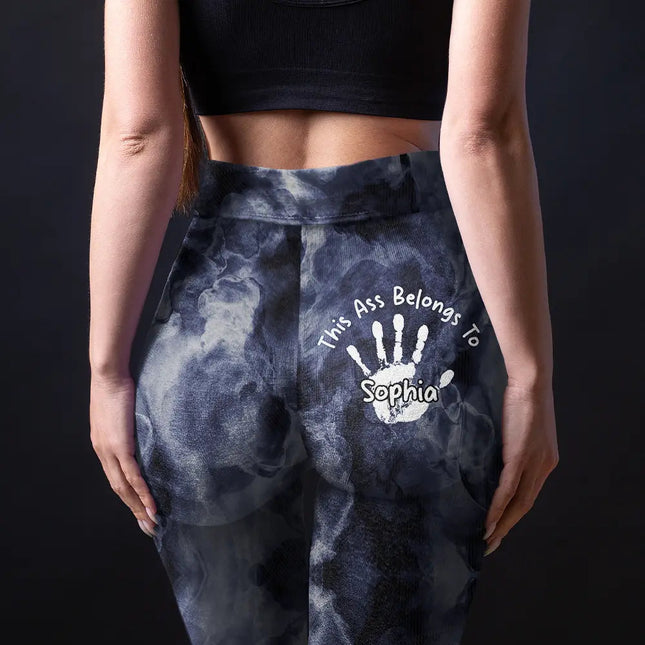 Funny This Beauty Is Taken Belongs To - Personalized Leggings