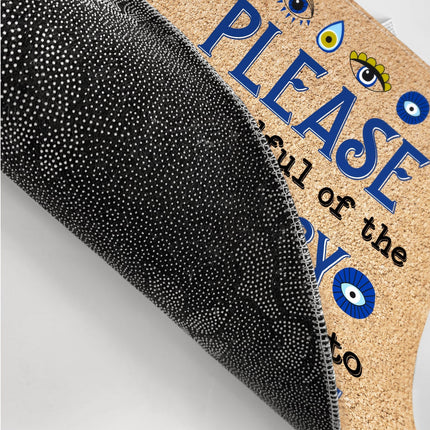 Please Be Mindful Of The Energy You Bring Into This Space  - Personalized Doormat