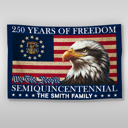 250 Years of Freedom American Flag | Semiquincentennial Eagle Flag