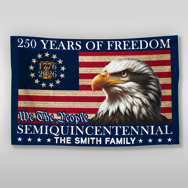 250 Years of Freedom American Flag | Semiquincentennial Eagle Flag