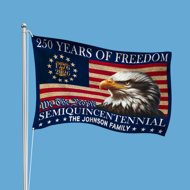 250 Years of Freedom American Flag | Semiquincentennial Eagle Flag