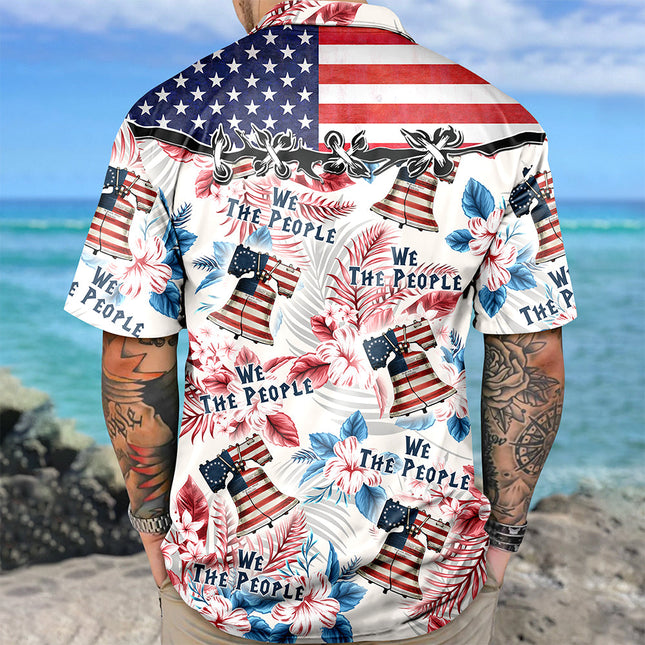 Personalized America 250th Anniversary Hawaiian Shirt