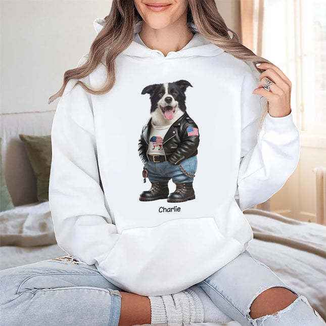 Custom Photo Cool Dog Cat Career Uniforms Shirt For Pet Lovers