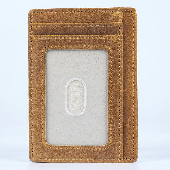 Alphabet Name - Gift For Men, Women, Dad, Mom, Husband, Wife - Personalized Card Wallet