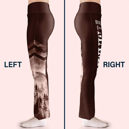 For Mother Wife Best Freakin' Mom Ever - Personalized Leggings