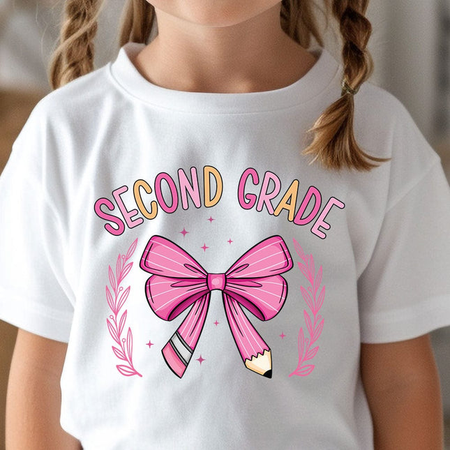 Coquette Pencil Back To School Kid Size Shirt Personalized Gift