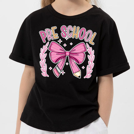 Coquette Pencil Back To School Kid Size Shirt Personalized Gift