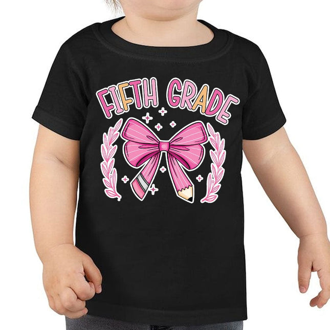 Coquette Pencil Back To School Kid Size Shirt Personalized Gift