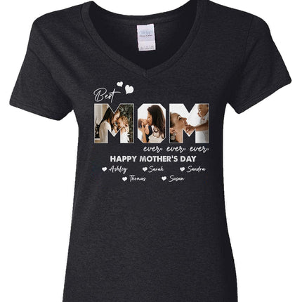 Custom Photo Best Mom Ever Ever Mother's Day Shirt