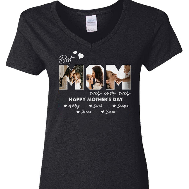 Custom Photo Best Mom Ever Ever Mother's Day Shirt