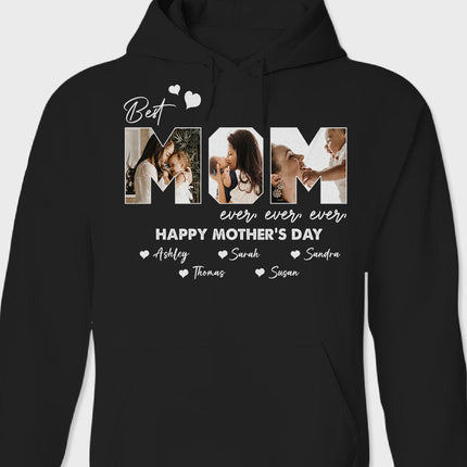 Custom Photo Best Mom Ever Ever Mother's Day Shirt