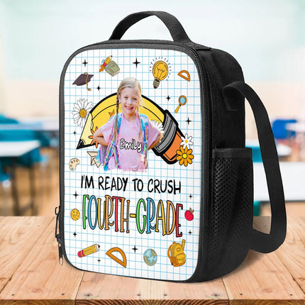 Custom Photo Today Is The First Day Of The Rest Of Your Life Back To School Gift For Kid Lunch Bag