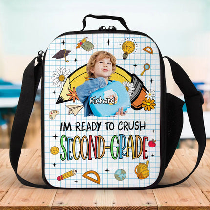 Custom Photo Today Is The First Day Of The Rest Of Your Life Back To School Gift For Kid Lunch Bag