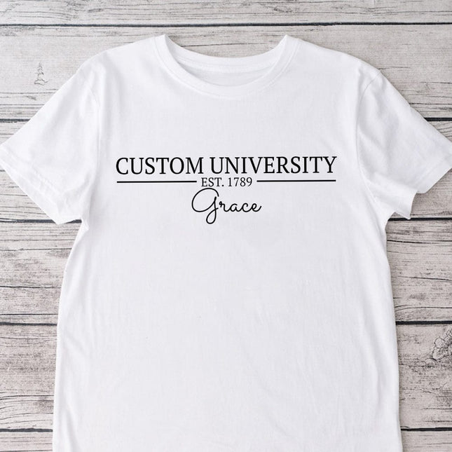 Custom School University For Student Sweatshirt Personalized Gift
