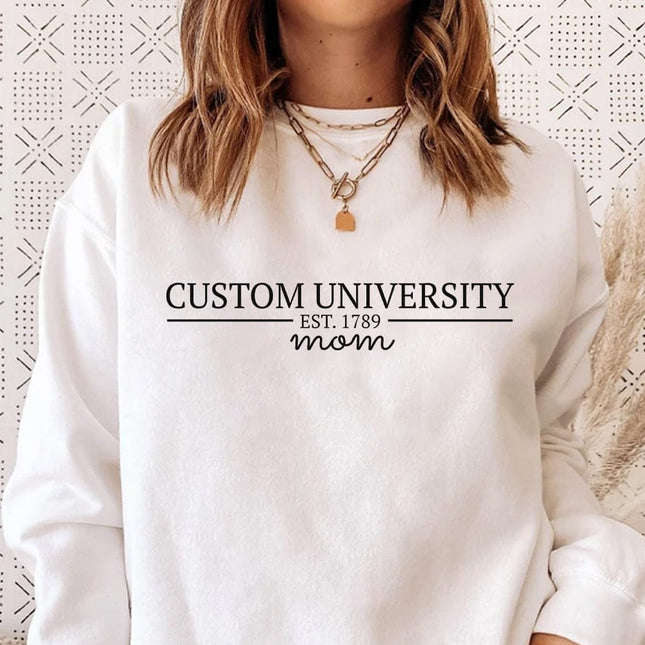 Custom School University For Student Sweatshirt Personalized Gift