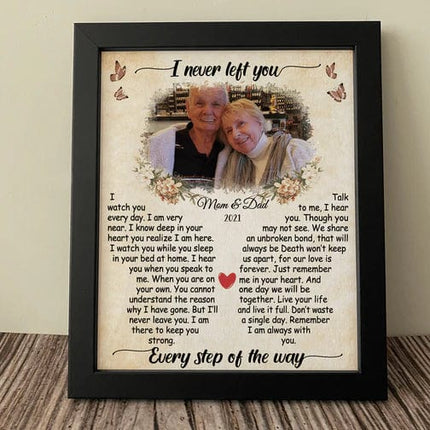 I Never Left You I'm Always With You Family Picture Frame