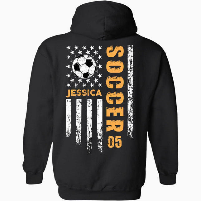 Personalized Custom Soccer Backside Shirts