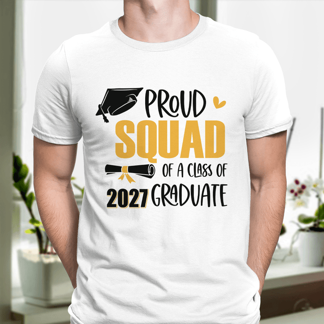 Proud Family Of A Class Of 2024 Shirt For Graduation