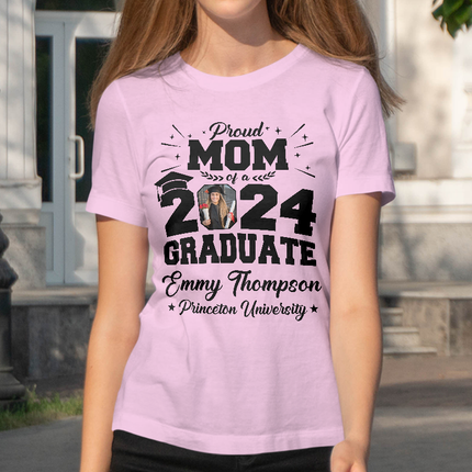 Proud Of You -  Customized Personalized T-shirt - Gift For Graduation Student