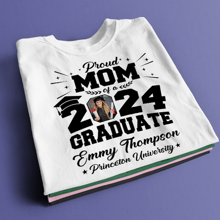 Proud Of You -  Customized Personalized T-shirt - Gift For Graduation Student