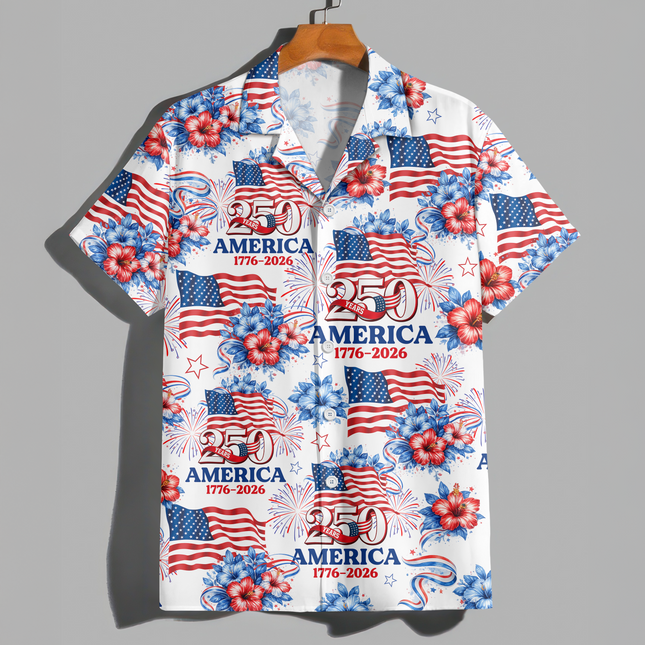 250 Years America 1776-2026 Patriotic Hawaii Shirt